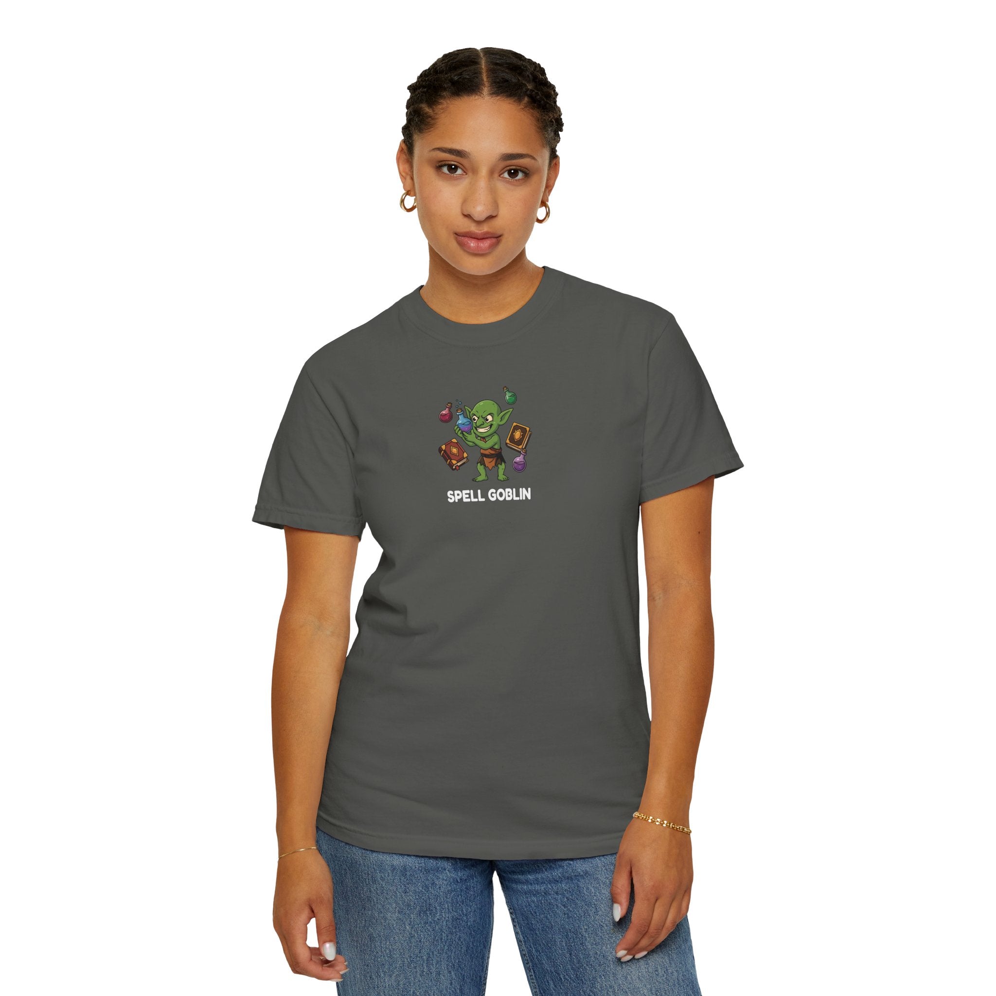 Spell Goblin T-Shirt | Funny DnD Tee | Dungeons and Dragons Gift | Potion Shirt | Gift for D&D Players