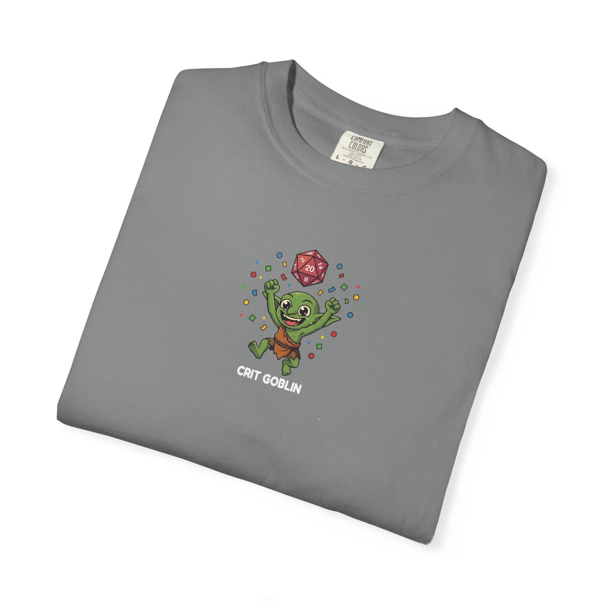 Crit Goblin T-Shirt | Funny DnD Tee | Dungeons and Dragons Gift | Natural 20 Shirt | Gift for D&D Players