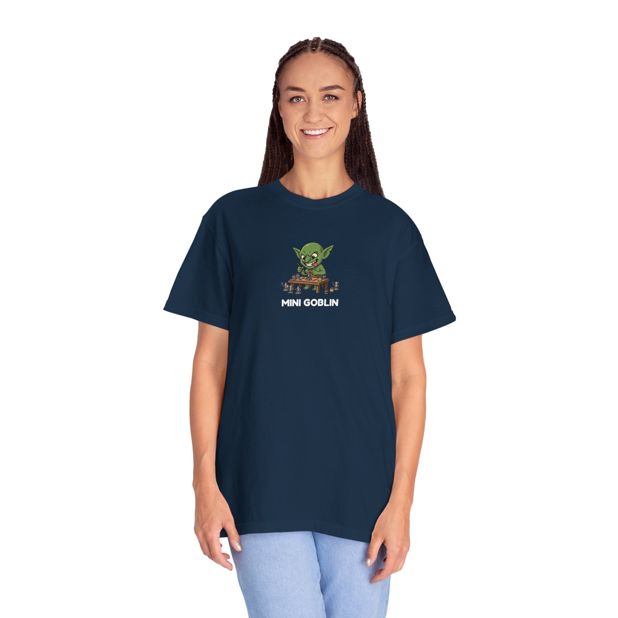 Mini Goblin T-Shirt | Funny DnD Tee | Dungeons and Dragons Gift | Miniature Painting Shirt | Gift for D&D Players