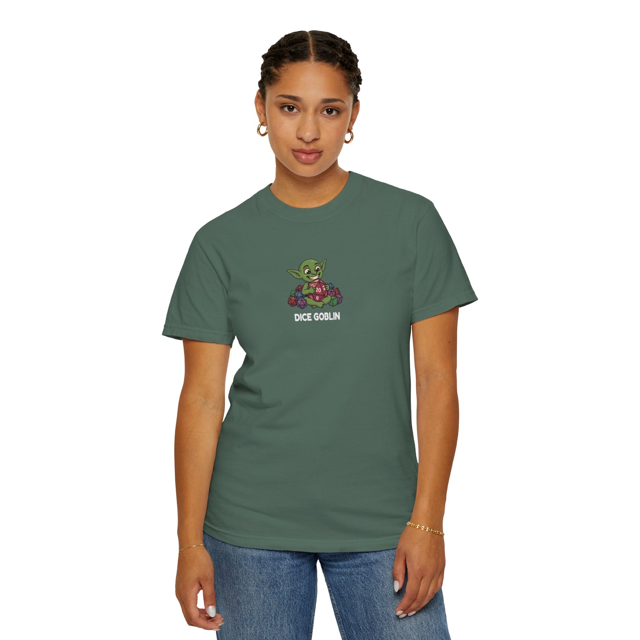 Dice Goblin T-Shirt | Funny DnD Tee | Dungeons and Dragons Gift | D20 Shirt | Gift for D&D Players