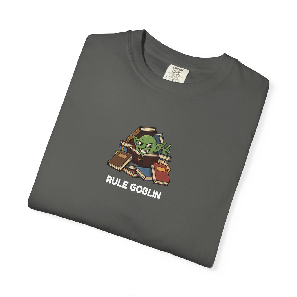 Rule Goblin T-Shirt | Funny DnD Tee | Dungeons and Dragons Gift | Rulebook Shirt | Gift for D&D Players