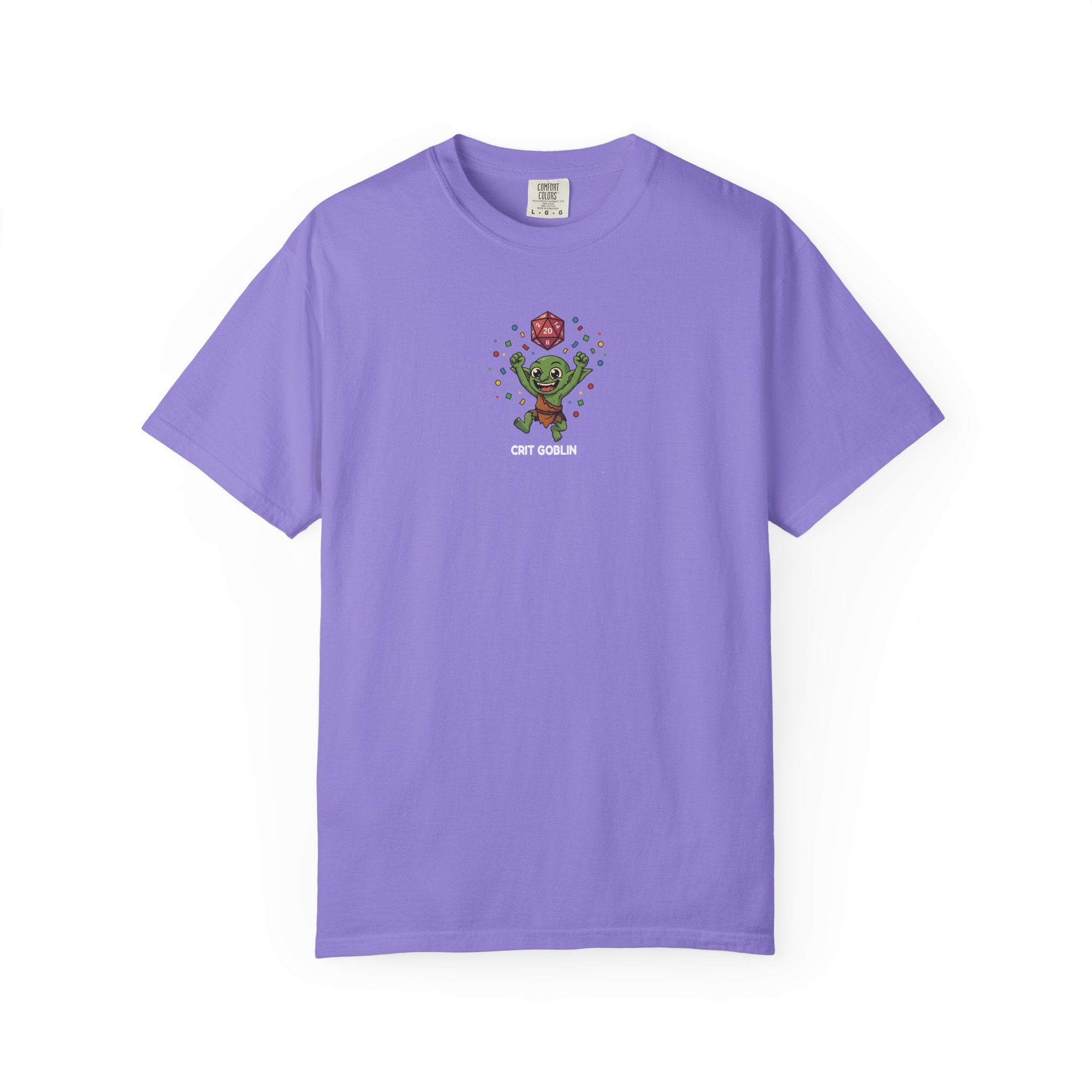 Crit Goblin T-Shirt | Funny DnD Tee | Dungeons and Dragons Gift | Natural 20 Shirt | Gift for D&D Players
