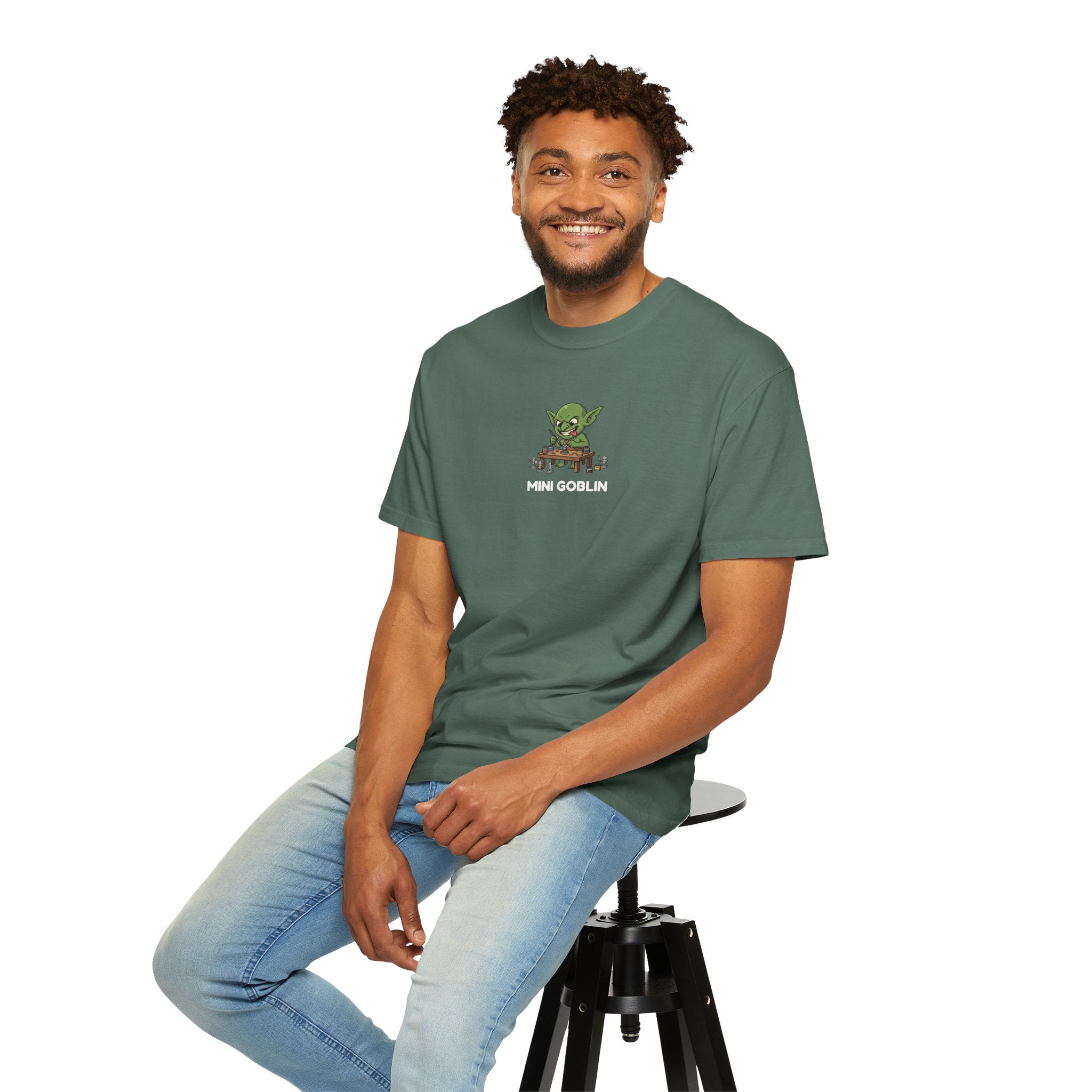Mini Goblin T-Shirt | Funny DnD Tee | Dungeons and Dragons Gift | Miniature Painting Shirt | Gift for D&D Players