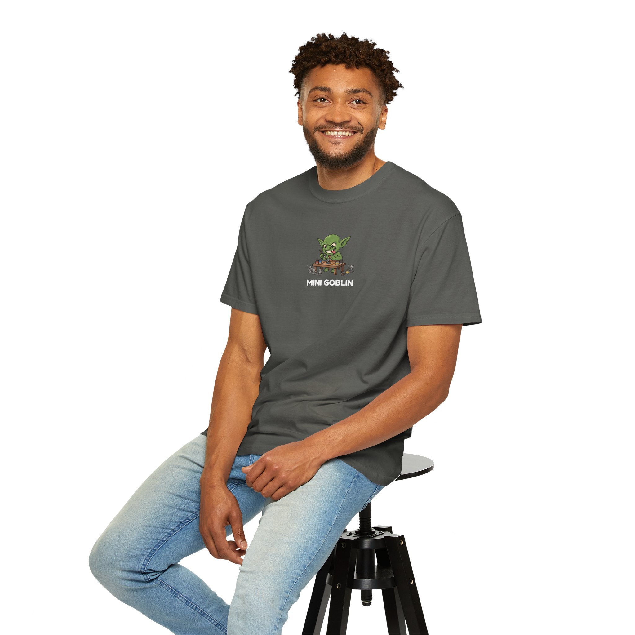 Mini Goblin T-Shirt | Funny DnD Tee | Dungeons and Dragons Gift | Miniature Painting Shirt | Gift for D&D Players
