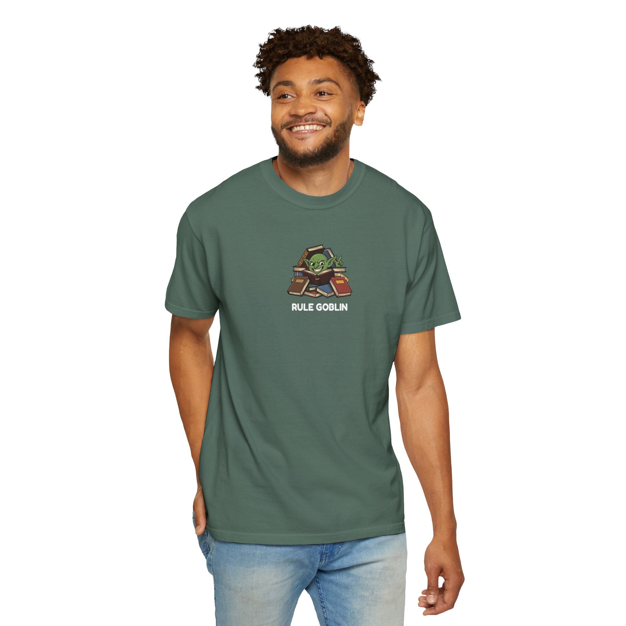 Rule Goblin T-Shirt | Funny DnD Tee | Dungeons and Dragons Gift | Rulebook Shirt | Gift for D&D Players