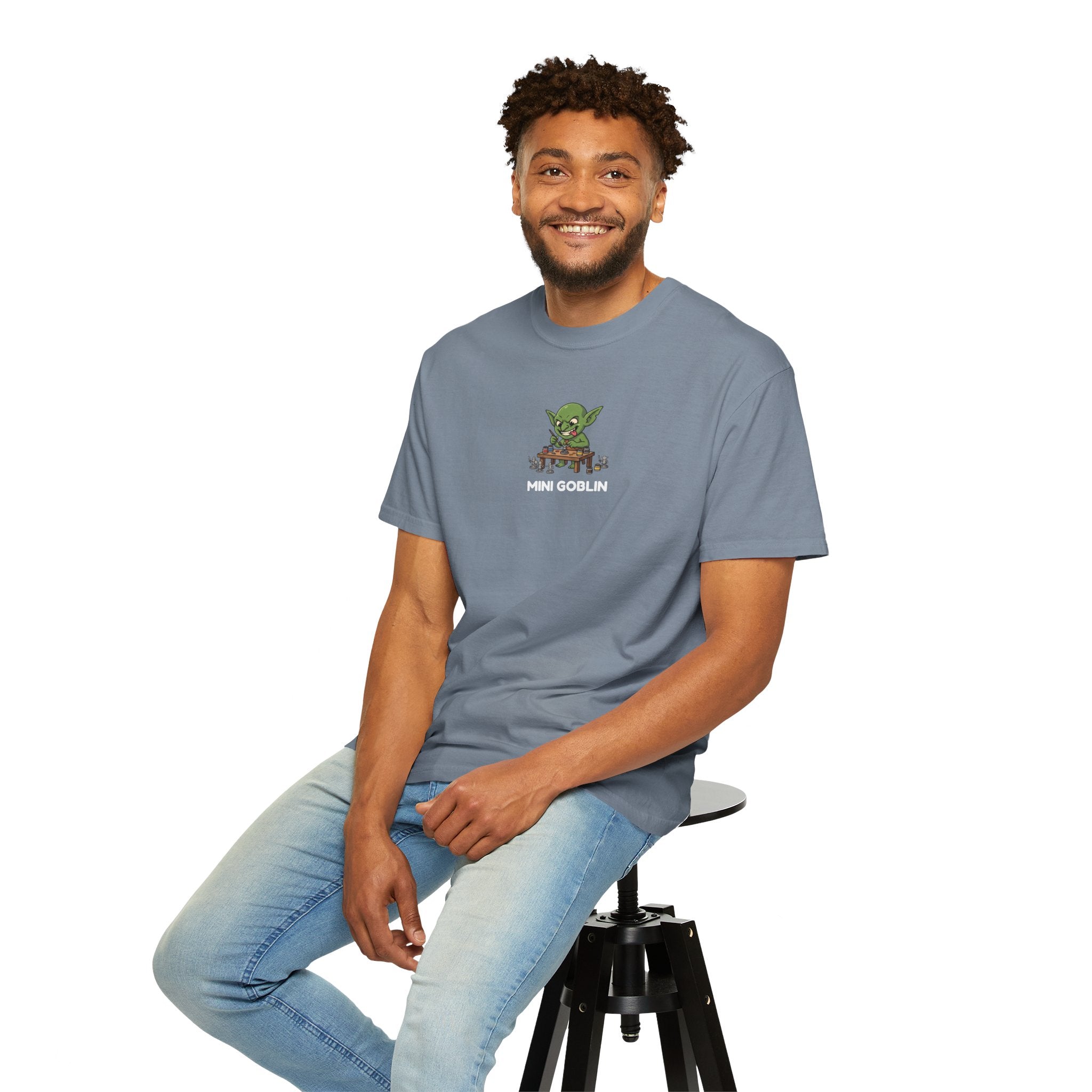 Mini Goblin T-Shirt | Funny DnD Tee | Dungeons and Dragons Gift | Miniature Painting Shirt | Gift for D&D Players