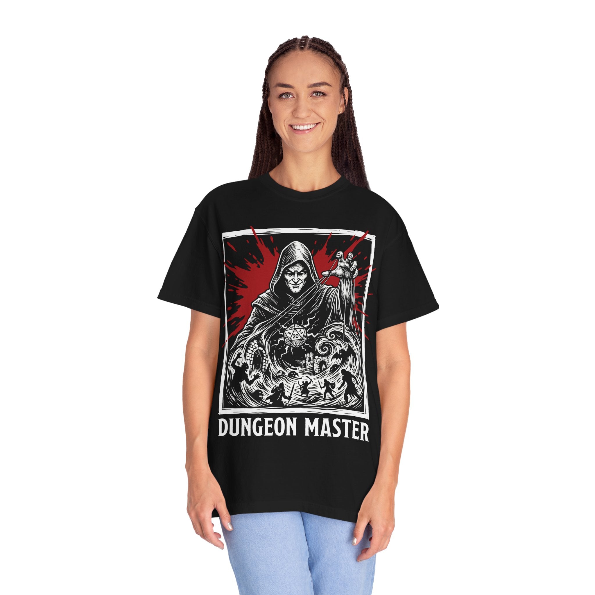 Dungeon Master T-Shirt | D&D Game Master Gift | Unisex Comfort Colors® 1717 Male Design