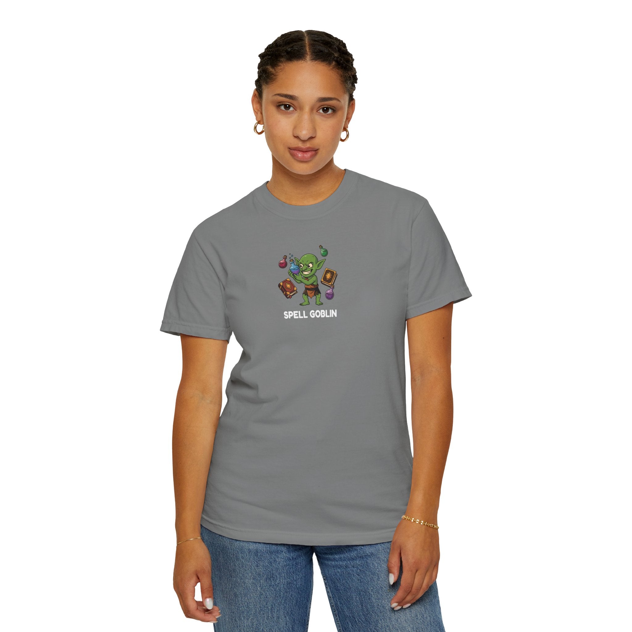 Spell Goblin T-Shirt | Funny DnD Tee | Dungeons and Dragons Gift | Potion Shirt | Gift for D&D Players