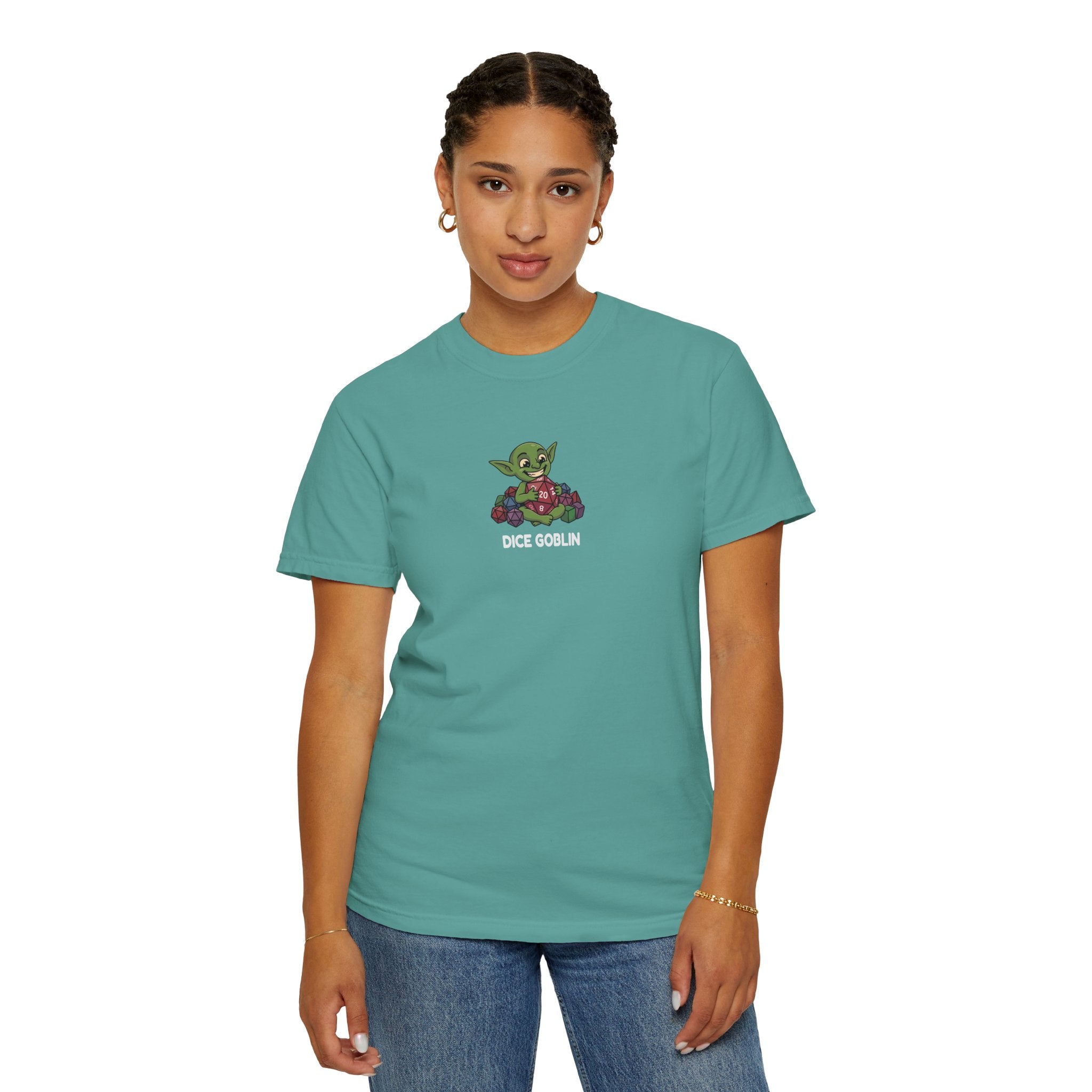 Dice Goblin T-Shirt | Funny DnD Tee | Dungeons and Dragons Gift | D20 Shirt | Gift for D&D Players